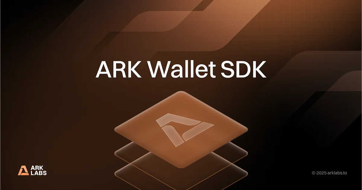 Introducing the Arkade Wallet SDK